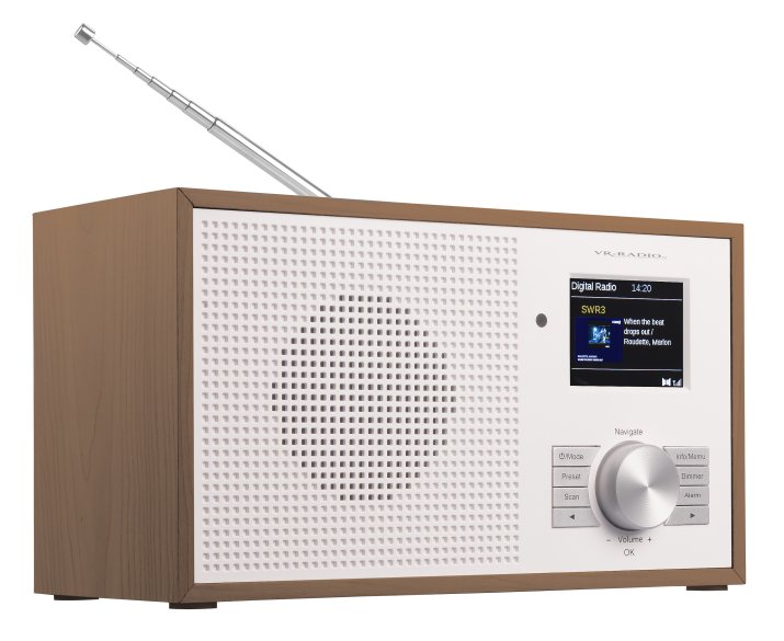 Tisch-Radio DOR-220. Quelle: PEARL GmbH/www.pearl.de Tisch-Radio DOR-220. Quelle: PEARL GmbH/www.pearl.de
