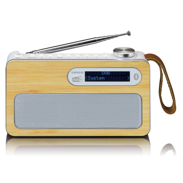 Kleines, handliches DAB-Radio. Quelle: Lenco