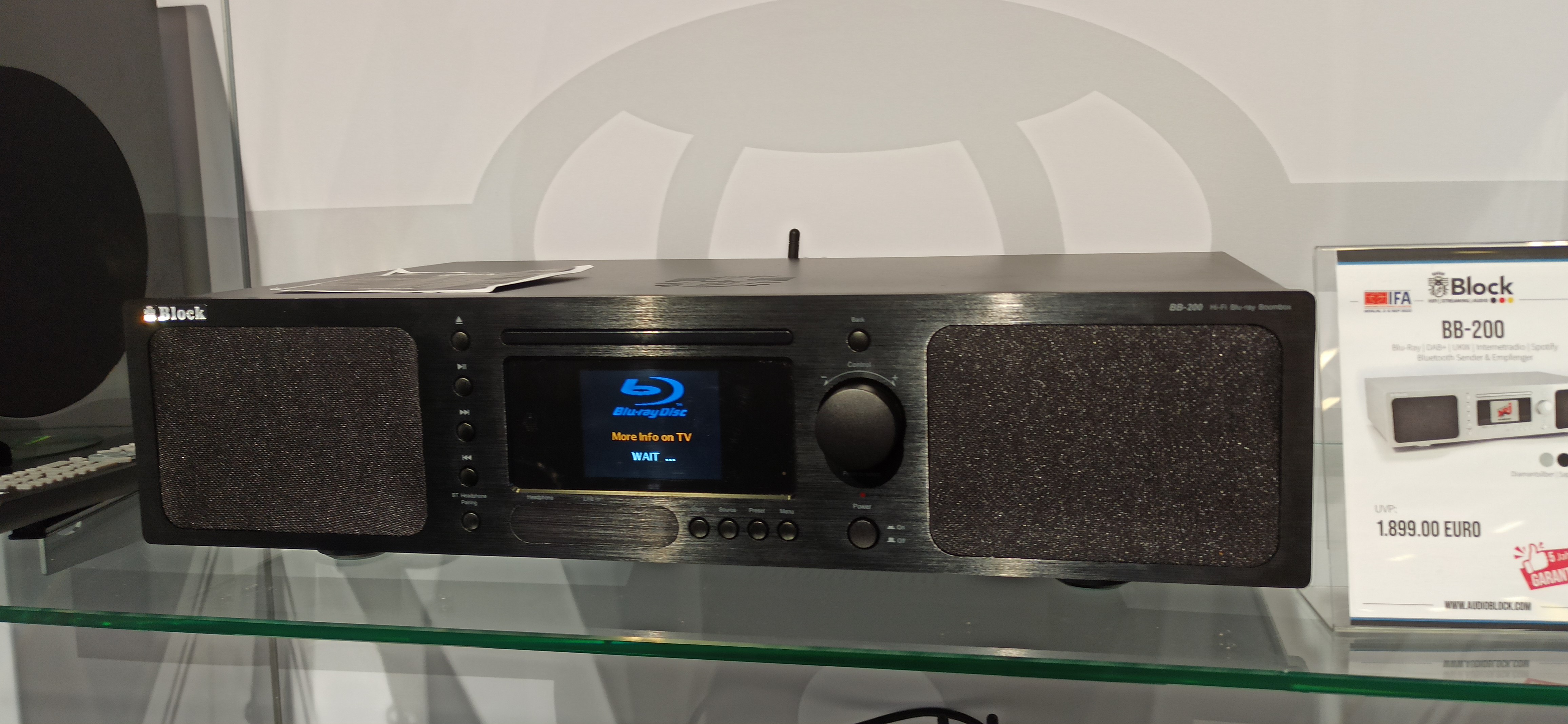 BB-200 auf der IFA. Foto: Mario Gongolsky